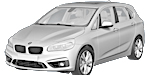 BMW F45 P22B8 Fault Code